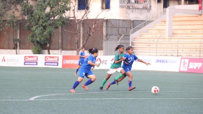 পেনাল্টি পেয়েও শিরোপা জিততে পারলো না বাংলাদেশ