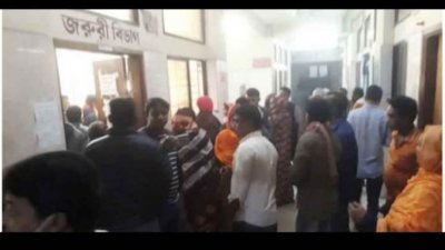 গাছে ধাক্কা লেগে মোটরসাইকেলের দুই আরোহী  নিহত
