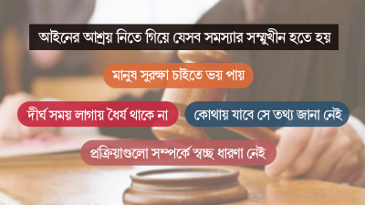 আইনি সুরক্ষা সহজ হতে পারে?