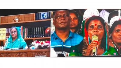 প্রধানমন্ত্রীর কাছে অ্যাম্বুলেন্স ও চিকিৎসকের দাবি জানান চা-শ্রমিক শ্যামলী গোয়ালা