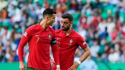 জাতীয় দলের পাশাপাশি ম্যানইউরও সতীর্থ রোনালদো-ব্রুনো।