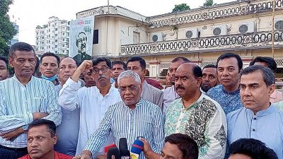 কুমিল্লার বিভাগীয় গণসমাবেশস্থল পরিদর্শনে বরকত উল্লাহ বুলু