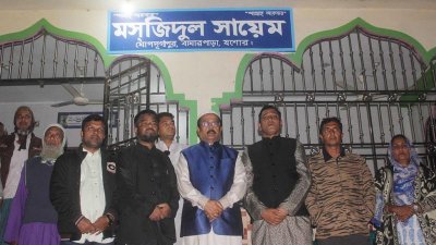ছেলের নামে নির্মিত মসজিদ-মাদ্রাসা পরিদর্শন করলেন নানক