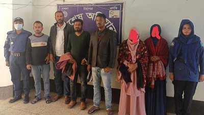 গ্রেফতার চক্রের ছয় সদস্য
