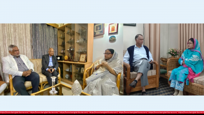 মির্জা ফখরুলের বাসায় ড. মোশাররফ, রিজভীর বাসায় টুকু