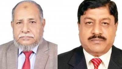 অ্যাডভোকেট ফরিদুল ইসলাম চৌধুরী ও মুজিবুর রহমান।