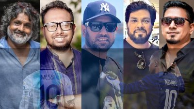 গিয়াস উদ্দিন সেলিম, রায়হান রাফী, মোস্তফা কামাল রাজ, সঞ্জয় সমদ্দার ও কাজল আরেফিন অমি