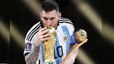 অবশেষে অমরত্বের স্বাদ মেসির