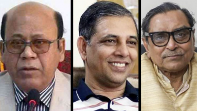 আ.লীগের সভাপতিমণ্ডলীর সদস্য কামরুল ইসলাম, যুগ্ম সাধারণ সম্পাদক আ ফ ম বাহাউদ্দিন নাছিম এবং ওয়ার্কার্স পার্টির সভাপতি রাশেদ খান মেনন
