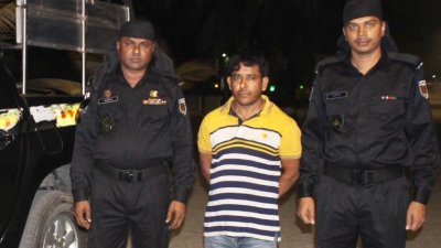 গ্রেফতার জাহাঙ্গীর আলম ওরফে গিট্টু জাহাঙ্গীর