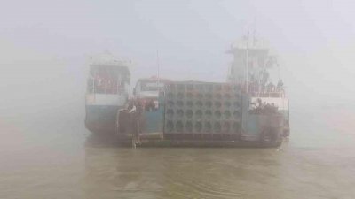 দৌলতদিয়া-পাটুরিয়ায় ফেরি চলাচল শুরু