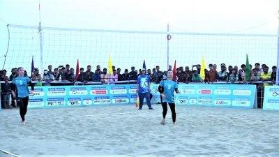 কক্সবাজারে শুরু হলো বঙ্গবন্ধু আন্তর্জাতিক বিচ ভলিবল চ্যাম্পিয়নশিপ