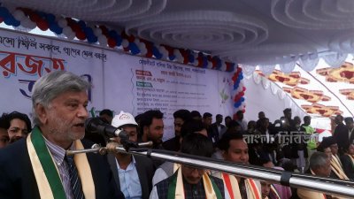 অনুষ্ঠানে বক্তব্য রেখেছেন পরিকল্পনামন্ত্রী এম এ মান্নান