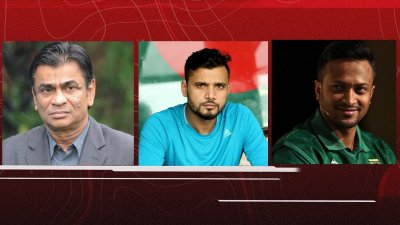 সম্মাননা পাচ্ছেন কাজী সালাউদ্দিন, মাশরাফি বিন মুর্তজা ও সাকিব আল হাসান।