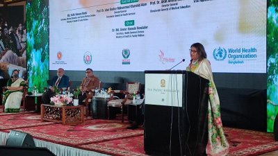 মানসিক স্বাস্থ্যের উন্নয়নে পরিবার থেকেই পরিবর্তন আনতে হবে: সায়মা ওয়াজেদ
