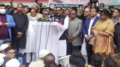 যারা নষ্ট রাজনীতি করে, তারা রাষ্ট্র মেরামত করতে পারে না: ওবায়দুল কাদের