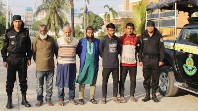 কৃষক হত্যার ঘটনায় গ্রেফতার পাঁচ আসামি