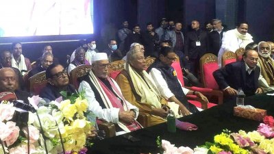 জাতীয় পার্টি-জেপি’র ত্রি-বার্ষিক কাউন্সিল অধিবেশনে মহাজোট নেতারা
