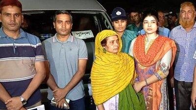 ২৪ সেপ্টেম্বর রাতে ফরিদপুর থেকে রহিমাকে উদ্ধার করে পুলিশ