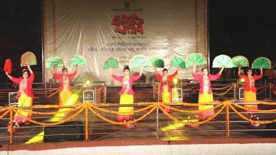 নানা আয়োজনে শিল্পকলায় বসন্ত উৎসব উদযাপন