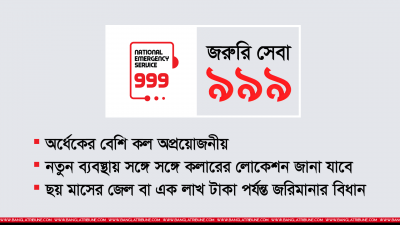 ৯৯৯-এ আসছে অটোকলার, অপ্রয়োজনীয় কলে জেল-জরিমানা