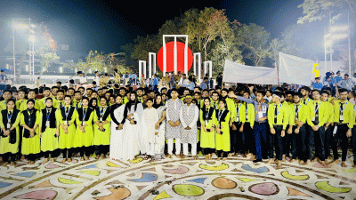 কেন্দ্রীয় শহীদ মিনারে কয়েকটি প্রতিষ্ঠানের শ্রদ্ধা