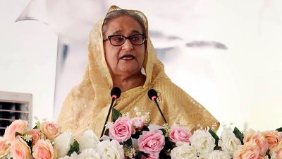 ব্রি-র সুবর্ণজয়ন্তীর উদ্বোধনী অনুষ্ঠানে বক্তব্য দেন প্রধানমন্ত্রী