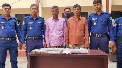 গ্রেফতারকৃত রেজাউল ও শরিফুল