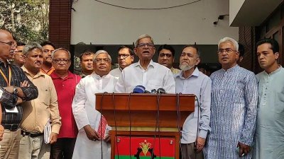 বিএনপির মহাসচিব মির্জা ফখরুল ইসলাম আলমগীর