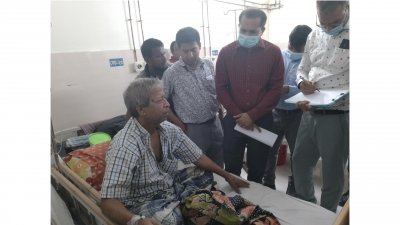ঘটনাস্থল পরিদর্শনে তদন্ত কমিটির সদস্যরা
