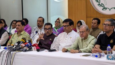 আওয়ামী লীগের যৌথ সভায় ওবায়দুল কাদের