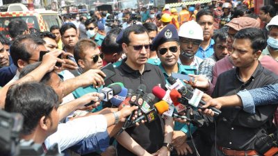 ডিএমপির লালবাগ জোনের ডিসি জাফর হোসেন (ছবি: মহিউদ্দিন খান রিফাত)