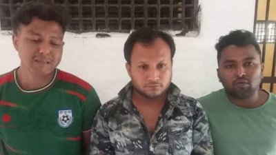 জামিনপ্রাপ্ত তিন জন