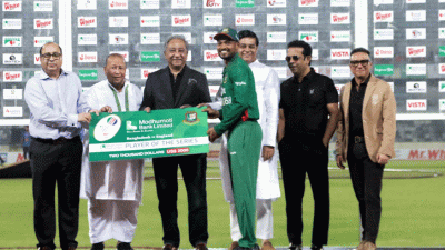 সিরিজ সেরা হয়ে যা বললেন শান্ত
