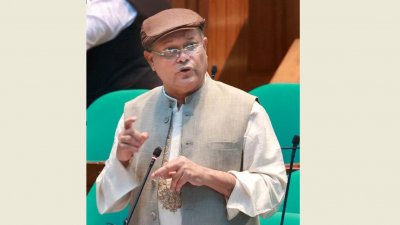 সংসদে তথ্য ও সম্প্রচারমন্ত্রী হাছান মাহমুদ (ফাইল ছবি)
