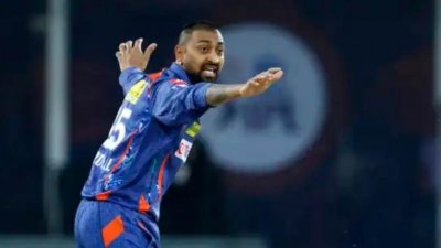 অলরাউন্ড নৈপুণ্যে দলের জয়ে অবদান ছিল ক্রুনাল পান্ডিয়ার।