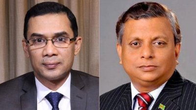 তারেক রহমান ও আরিফুল হক চৌধুরী, ছবি : সংগৃহীত