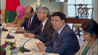 বৈঠকে বাংলাদেশের প্রতিনিধি দল