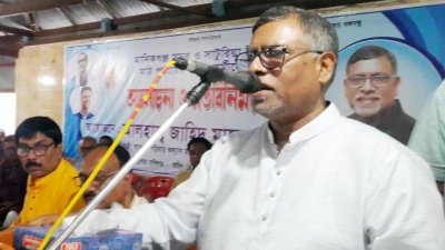 মানিকগঞ্জের গড়পাড়ার শুভ্র সেন্টারে মাঠ পর্যায়ের স্বাস্থ্যকর্মীদের সঙ্গে আলোচনা সভায় বক্তব্য দেন স্বাস্থ্যমন্ত্রী
