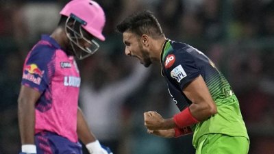 বেঙ্গালুরুর কাছে টানা দ্বিতীয় হার রাজস্থানের
