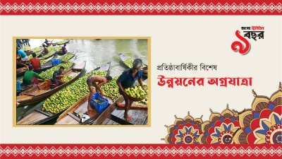 পদ্মা সেতু পাড়ি দিয়ে ঢাকায় আসছে বরিশালের আমড়া-পেয়ারা