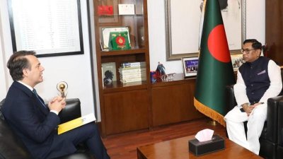 প্রতিমন্ত্রী নসরুল হামিদের সঙ্গে বৈঠকে রাষ্ট্রদূত ইনরিকো নুনজিয়াতা (ফাইল ছবি)