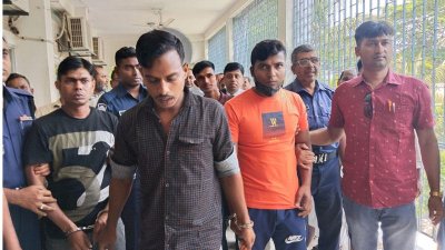দণ্ডপ্রাপ্ত তিন আসামি