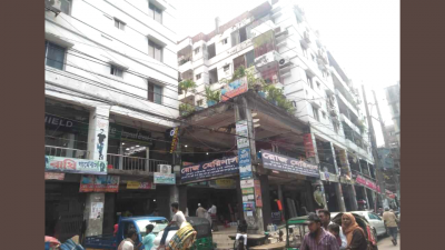 অগ্নিঝুঁকিতে থাকা রোজ মেরিনার্স ভবন