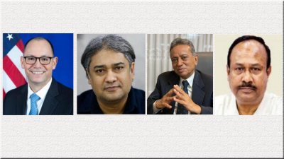 পিটার হাস, এম এ আরাফাত, আমির খসরু মাহমুদ চৌধুরী, মুজিবুল হক চুন্নু