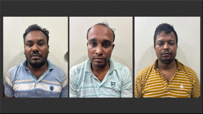 গ্রেফতার জয়নাল আবেদীন, রুহুল আমিন, শুক্কুর ওরফে সুজন