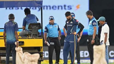 বৃষ্টিতে চেন্নাইয়ের সামনে নতুন লক্ষ্য