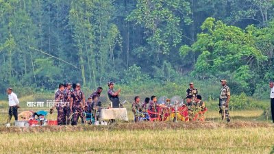 বিএসএফের সঙ্গে পতাকা বৈঠকে বসেছে বিজিবি