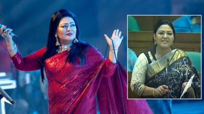 সংসদে মমতাজ বেগম (ডানে)