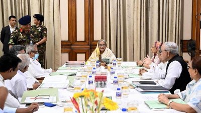 সভায় প্রধানমন্ত্রী শেখ হাসিনা